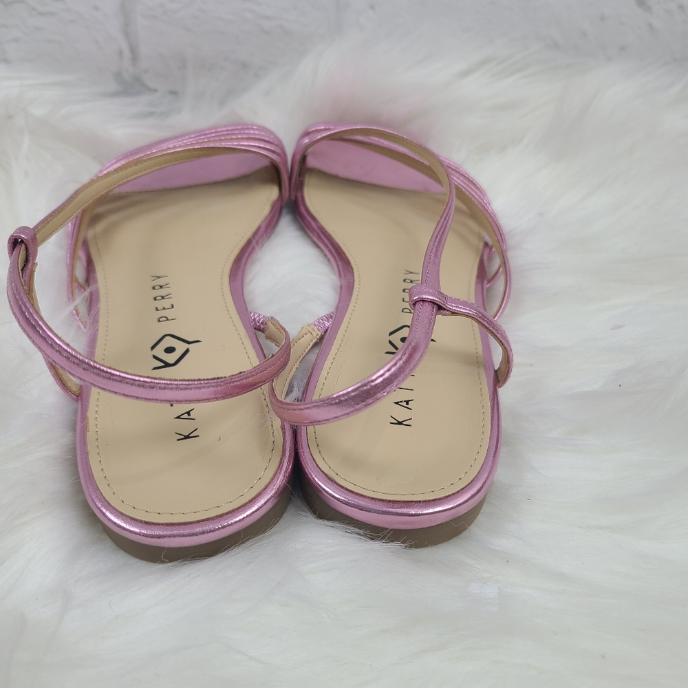 Katy Metallic Strappy Perry Sandals - Picture 6 of 9